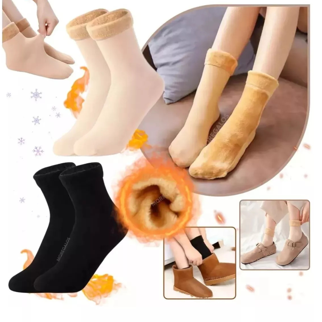 Pack 12 Calcetines Térmico Suaves Mujer