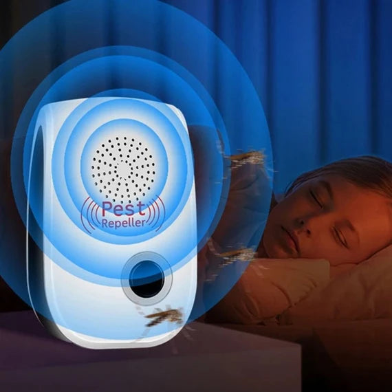 Repelente eléctrico anti ratones y mosquitos