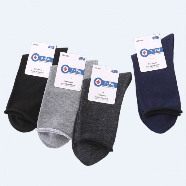 CALCETINES PARA DIABETICOS x 6