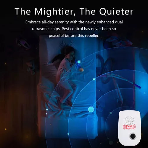 Repelente eléctrico anti ratones y mosquitos