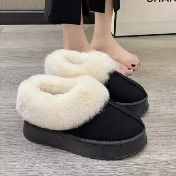 Botas Nieve Cortas Felpa Mujer Invierno