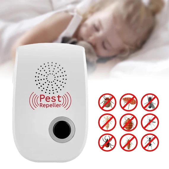Repelente eléctrico anti ratones y mosquitos