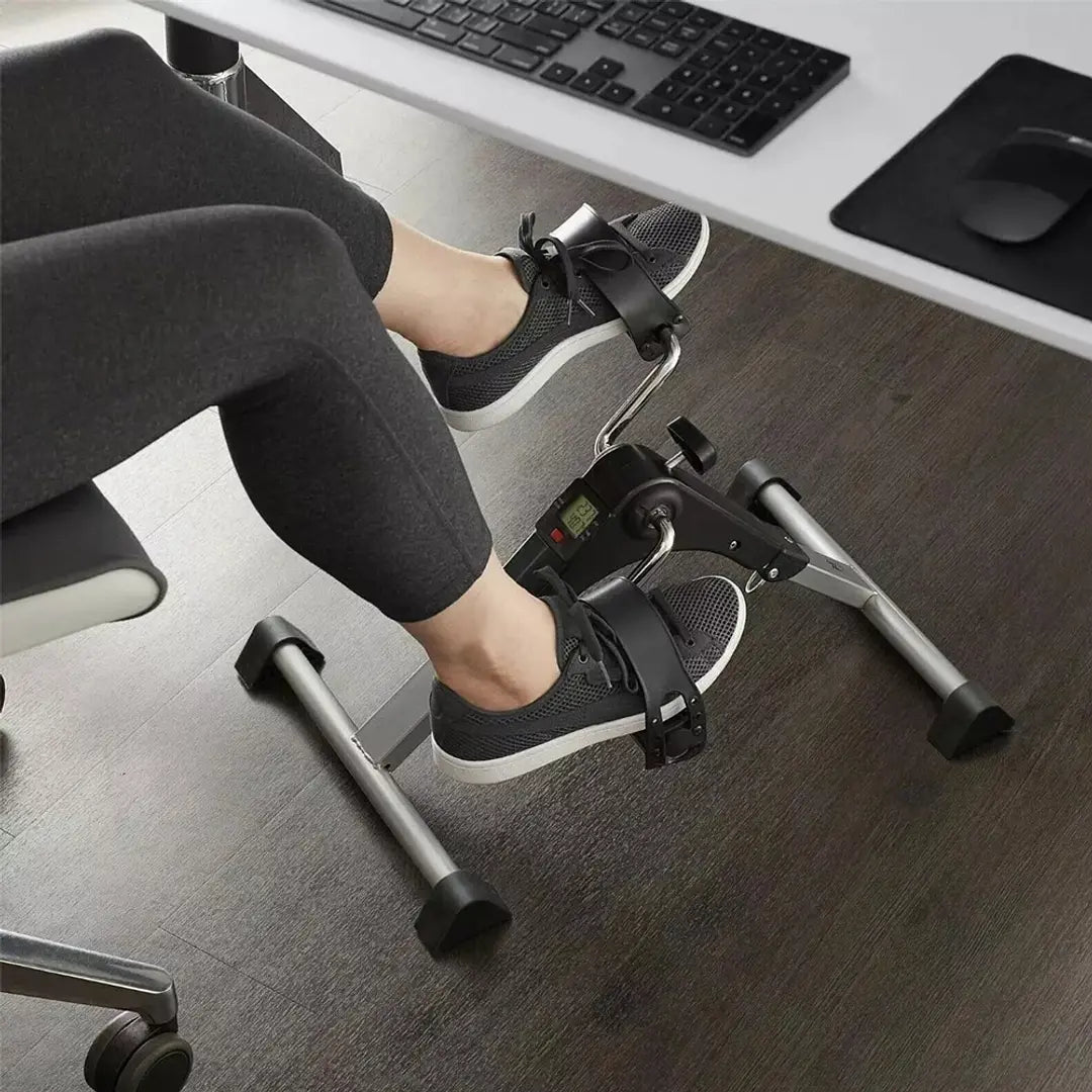 Pedalera ejercitador de manos y pies con monitor