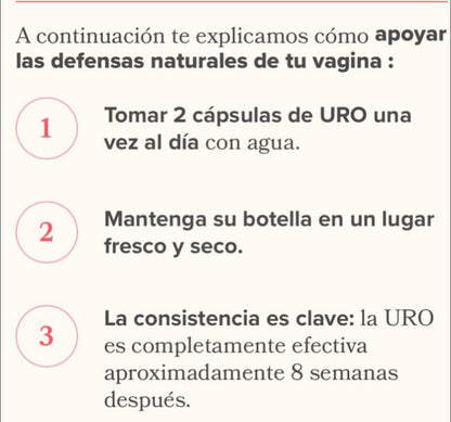 URO Probiótico Vaginal Salud Mujeres