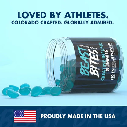 BEAST BITES – Gummies con Creatina Infusionada (150g)