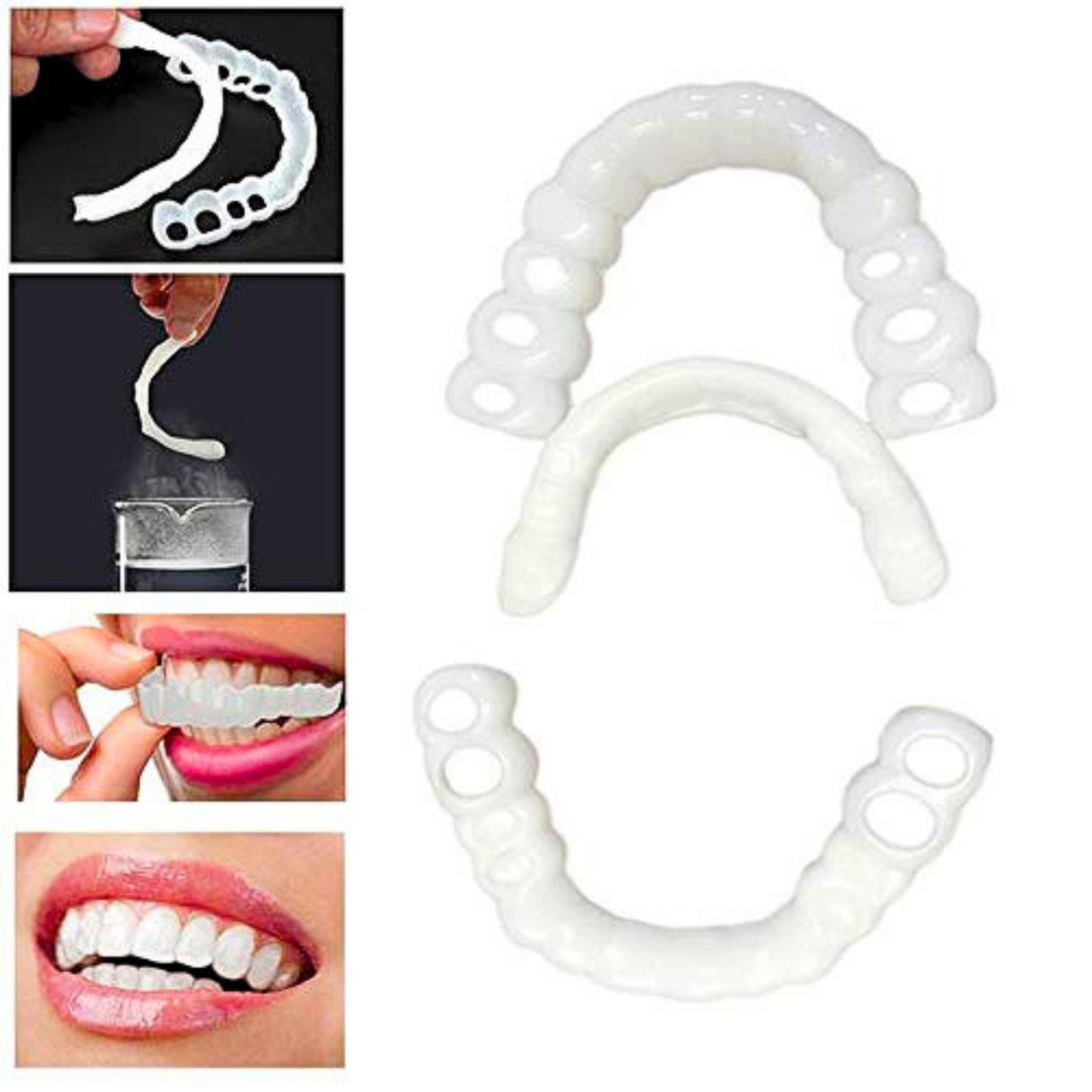 Carillas Postiza Dentadura SnapOn Smile