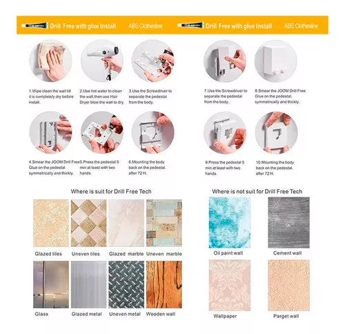 Tendedero retractil DrySpace Pro™