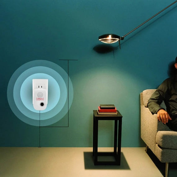Repelente eléctrico anti ratones y mosquitos