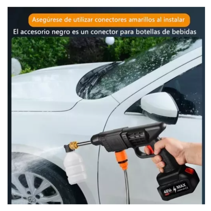 Hidrolavadora eléctrica 2 baterías 48v
