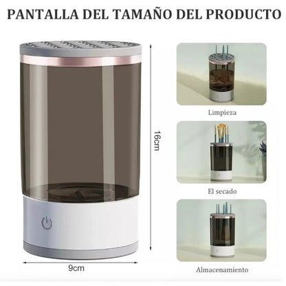 Limpiador de Brochas Eléctrico USB GlamClean™